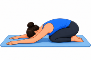 Child's Pose Stretch