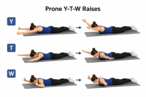 Prone Y-T-W Raises