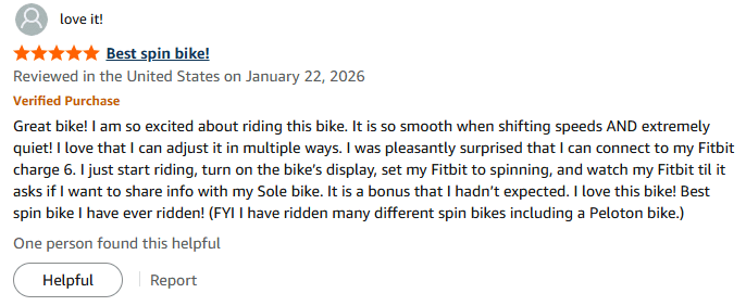 Sole LCR Recumbent Bike