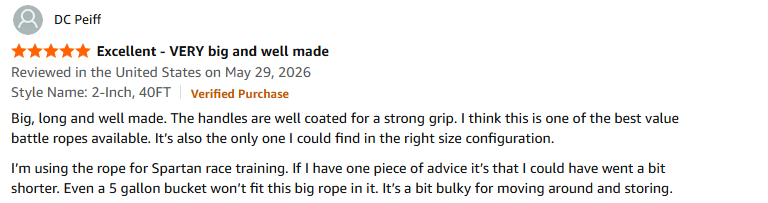 Fitvids Battle Rope
