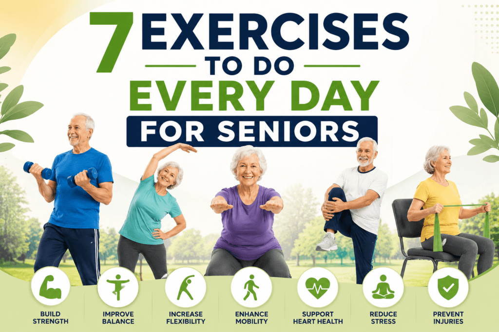 7 exercises to do everyday