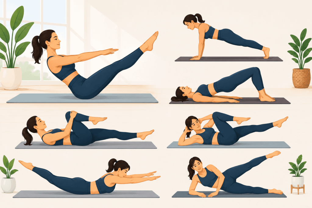 Best Pilates Exercises for Weight Loss
