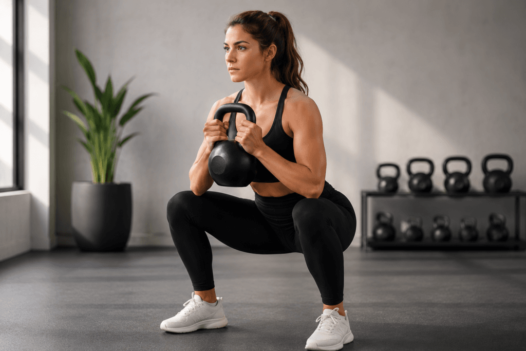 Kettlebell Leg Workout
