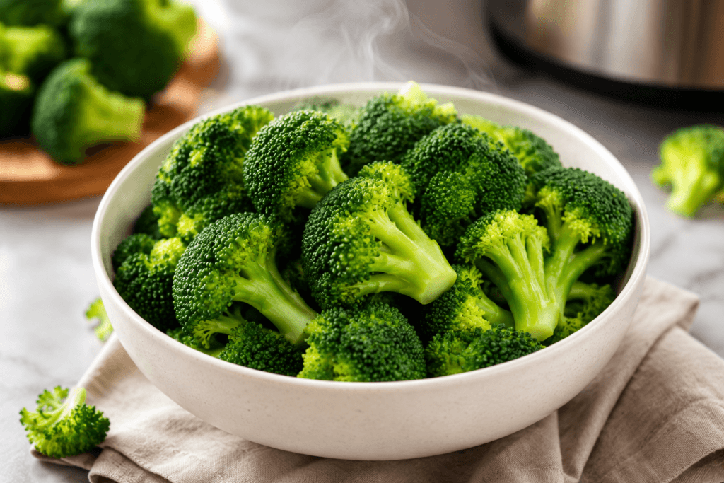 steamed broccoli nutrition