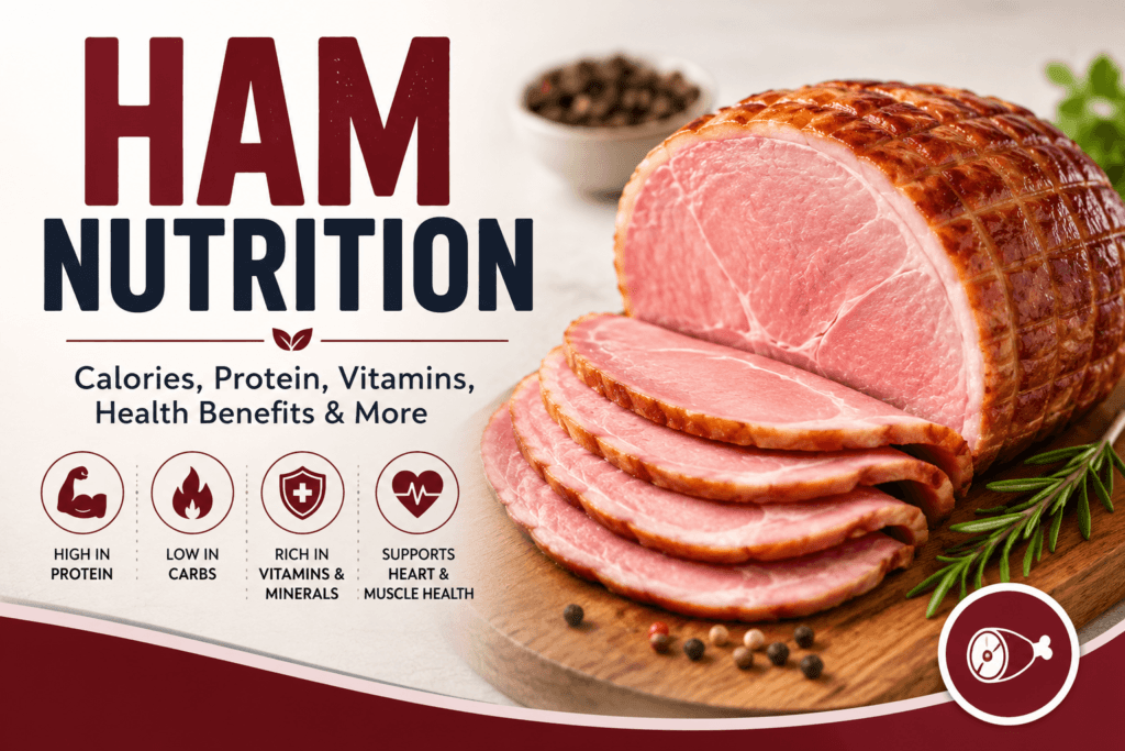 Ham Nutrition Facts (2026): Calories, Protein, Carbs, Benefits & Is Ham Healthy?