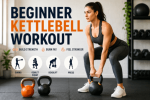 Beginner Kettlebell Workout (2026): Easy Exercises to Build Strength & Burn Fat