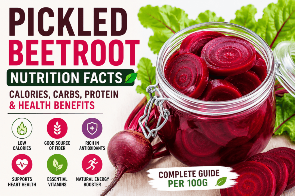 Pickled Beetroot Nutrition