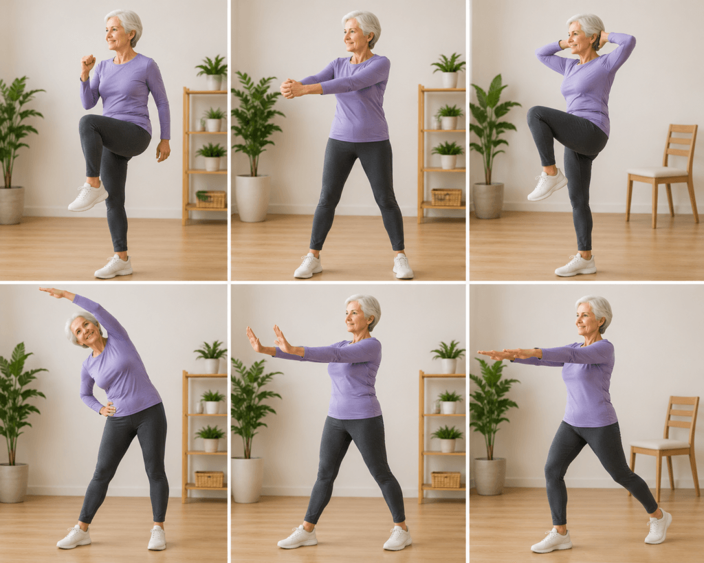 Standing Core Exercises for Seniors