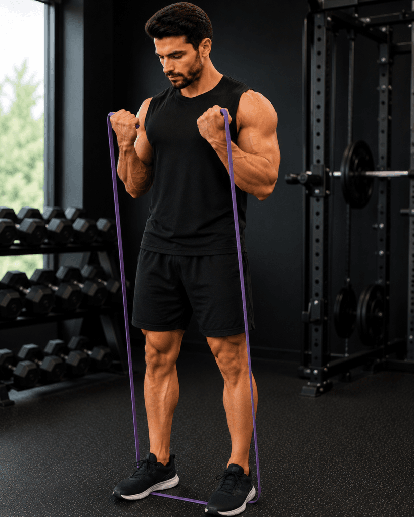 Resistance Band High Curl