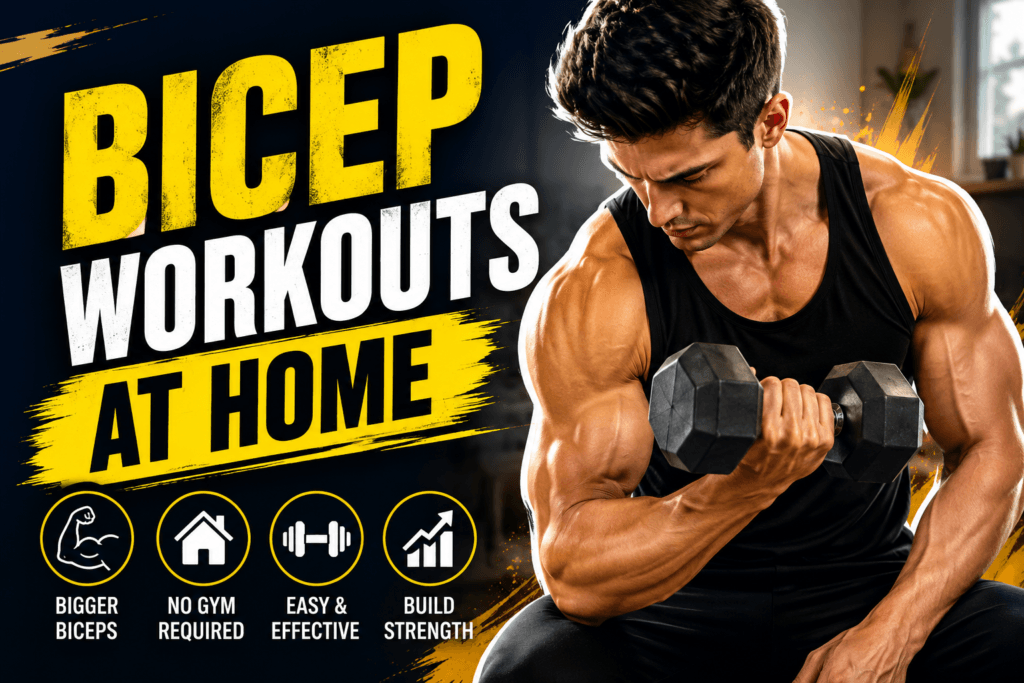 bicep workouts at home