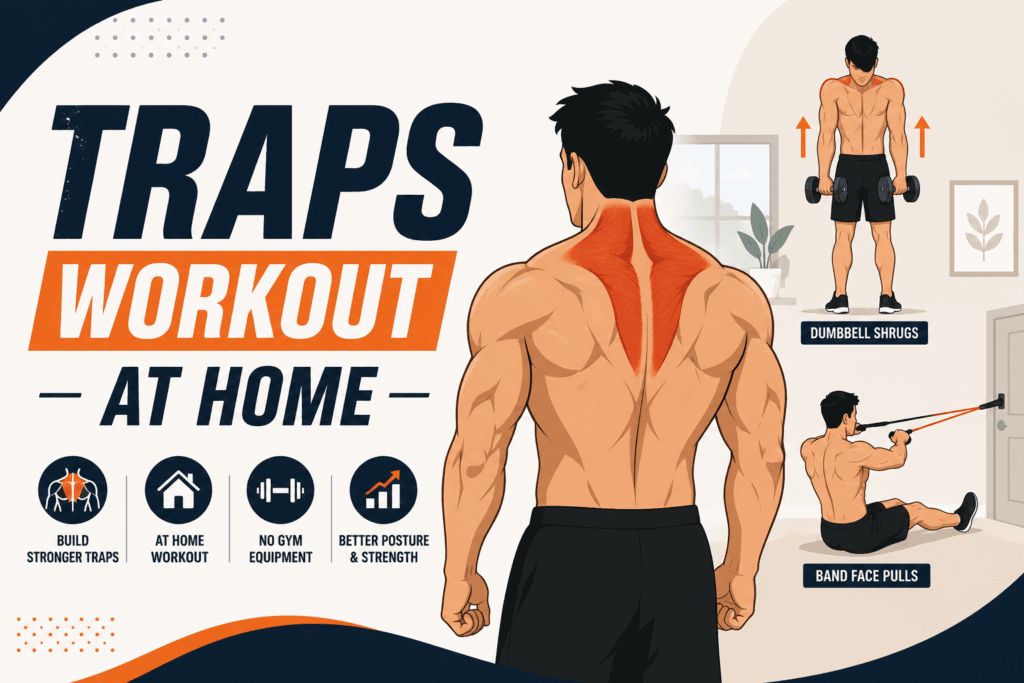 traps workout at home
