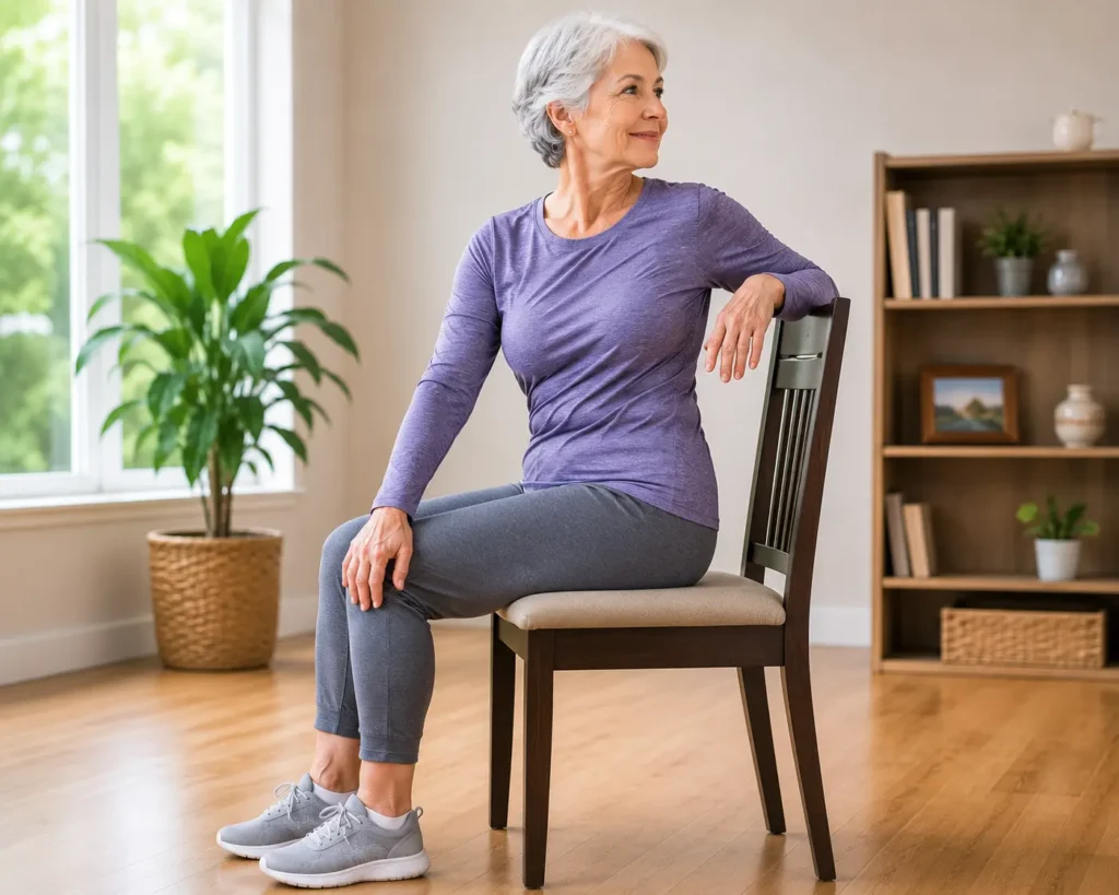 Seated Spinal Twist