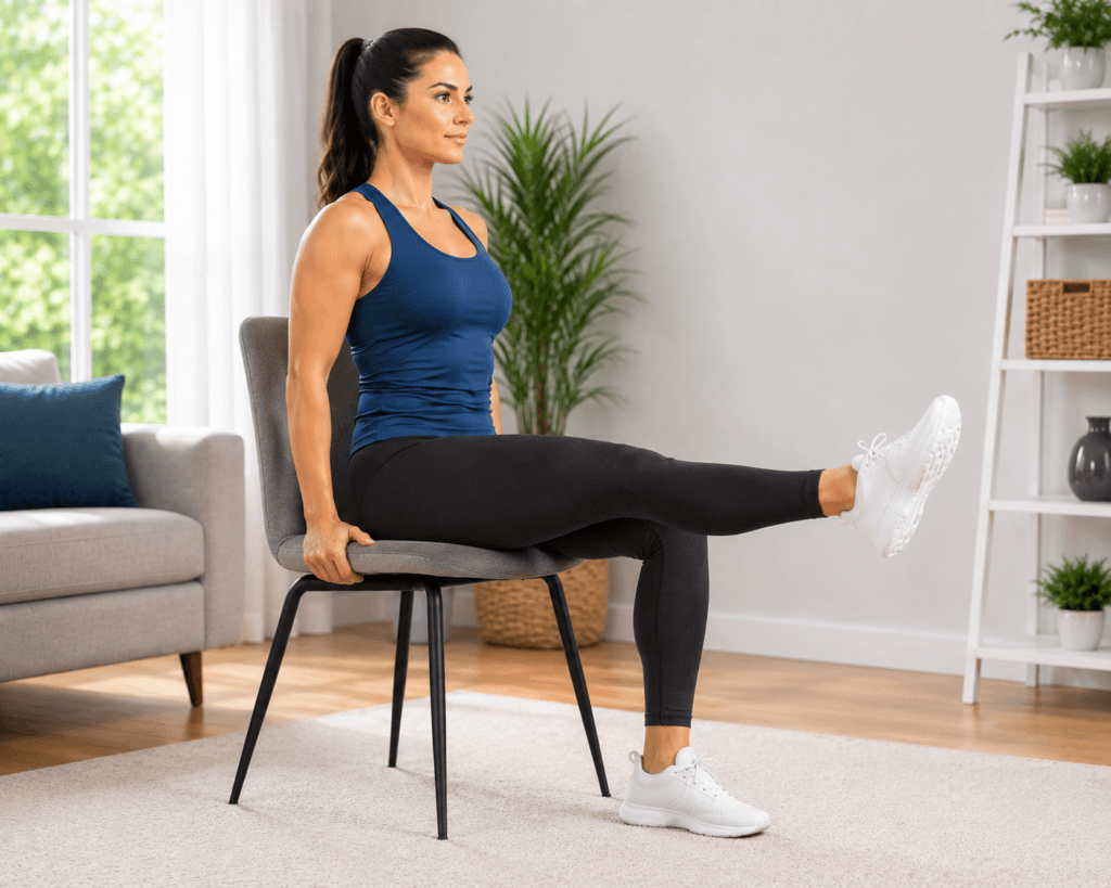 Seated Knee Extensions