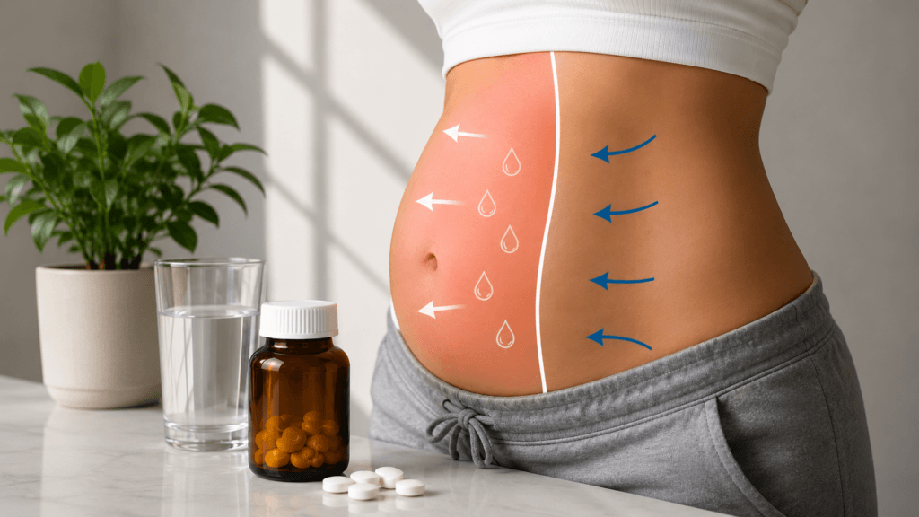 Spironolactone Reduce Belly Bloating and Fluid,