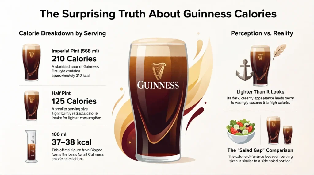 How Many Calories in a Pint of Guinness?