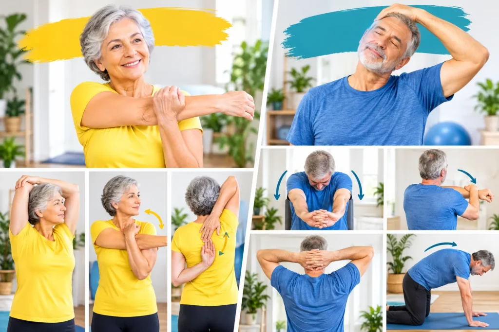 Shoulder Stretches and Upper Back Stretches