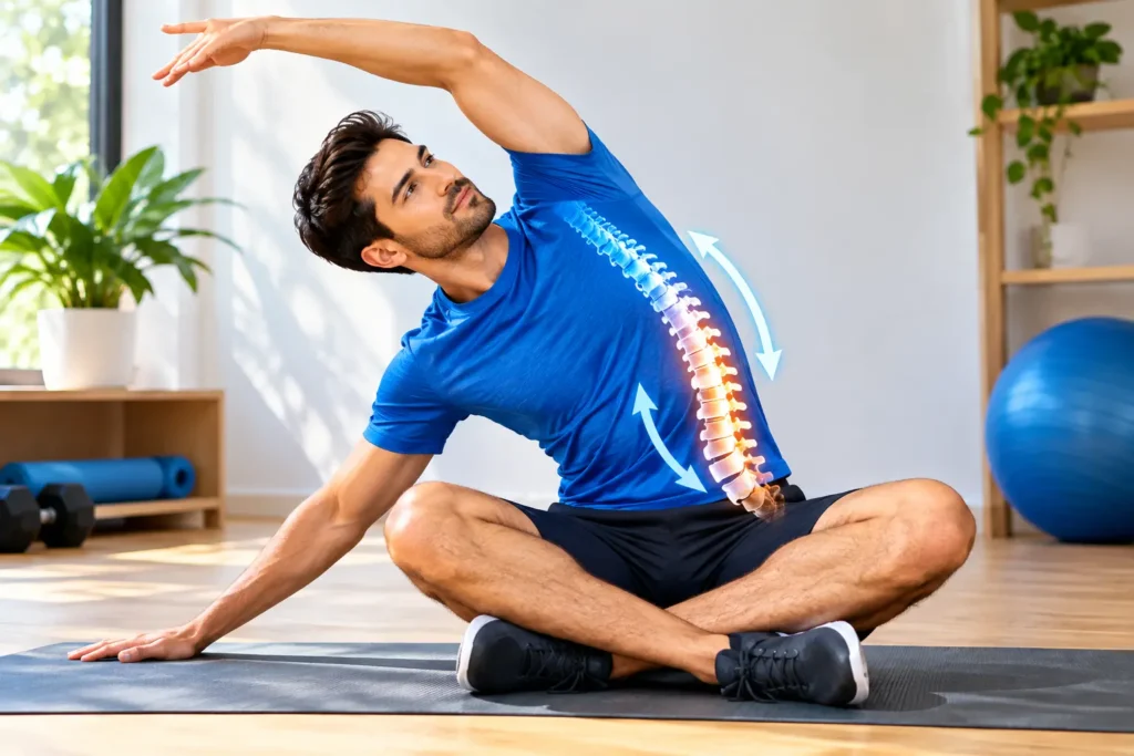 Side Stretches and Spine Mobility