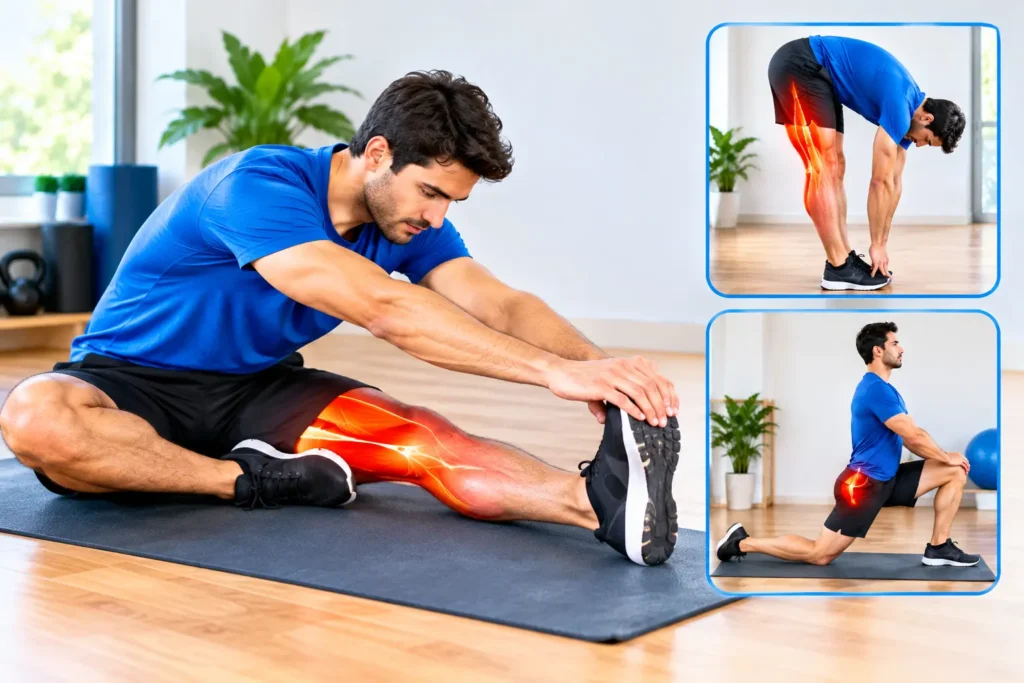 Hamstring Stretches and Hip Mobility