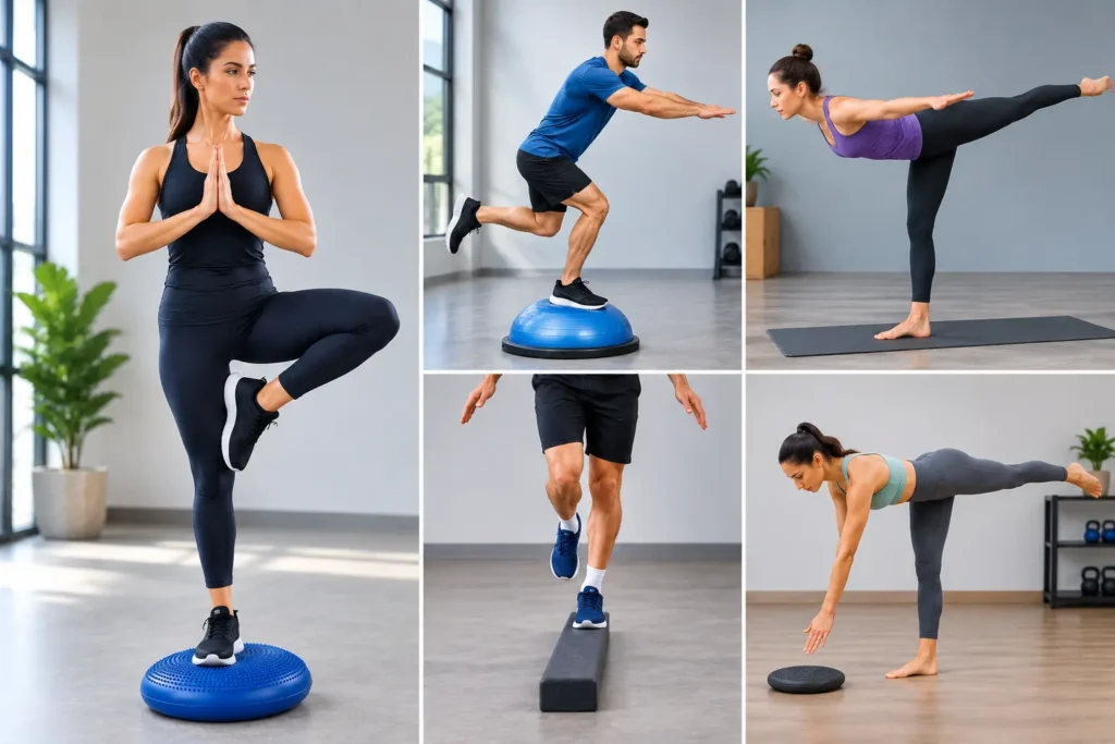 Balance Exercises to Finish