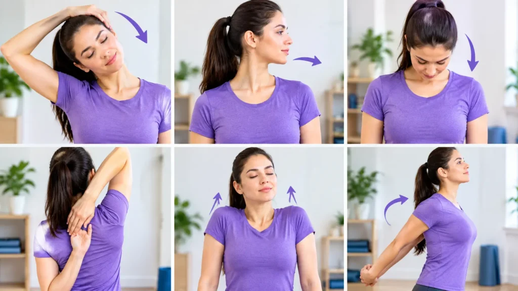 Neck and Shoulder Stretches