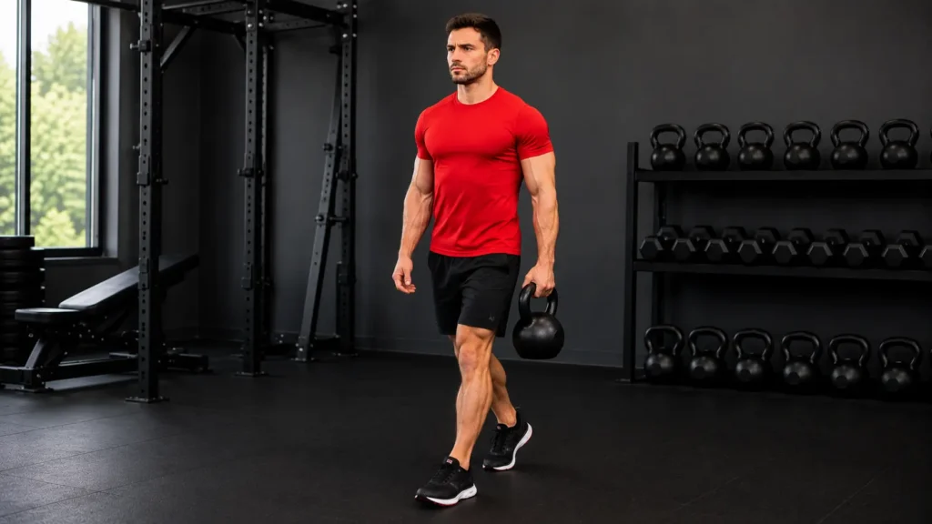 Kettlebell Suitcase Carry