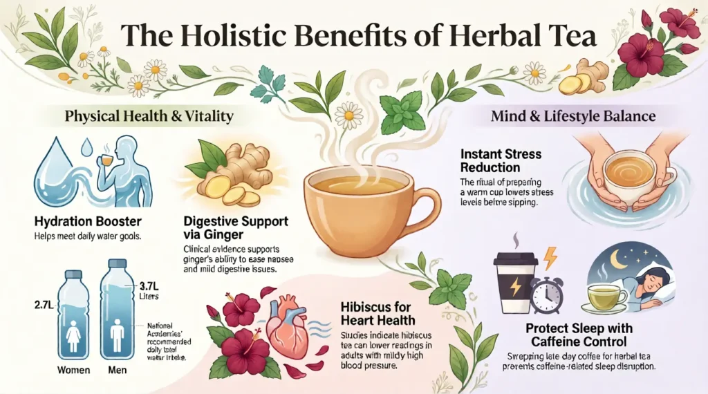 What Are the Benefits of Herbal Tea?