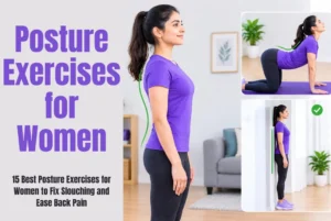 15 Best Posture Exercises for Women to Fix Slouching and Ease Back Pain