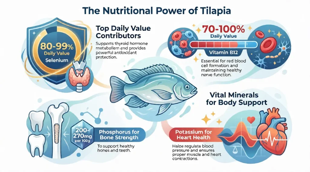 What Vitamins and Minerals Does Tilapia Contain?