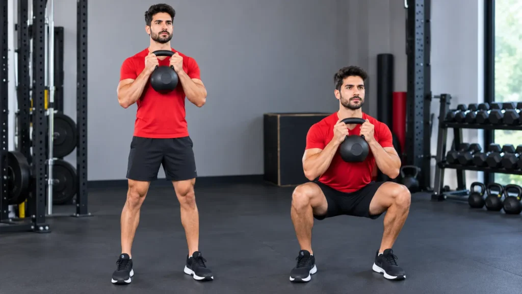 Kettlebell Goblet Squats