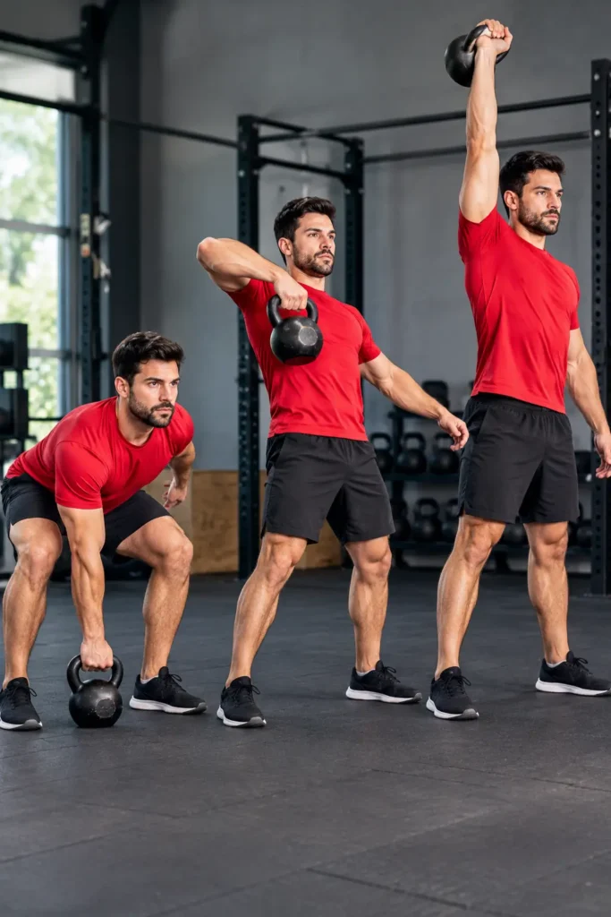 Kettlebell Snatches