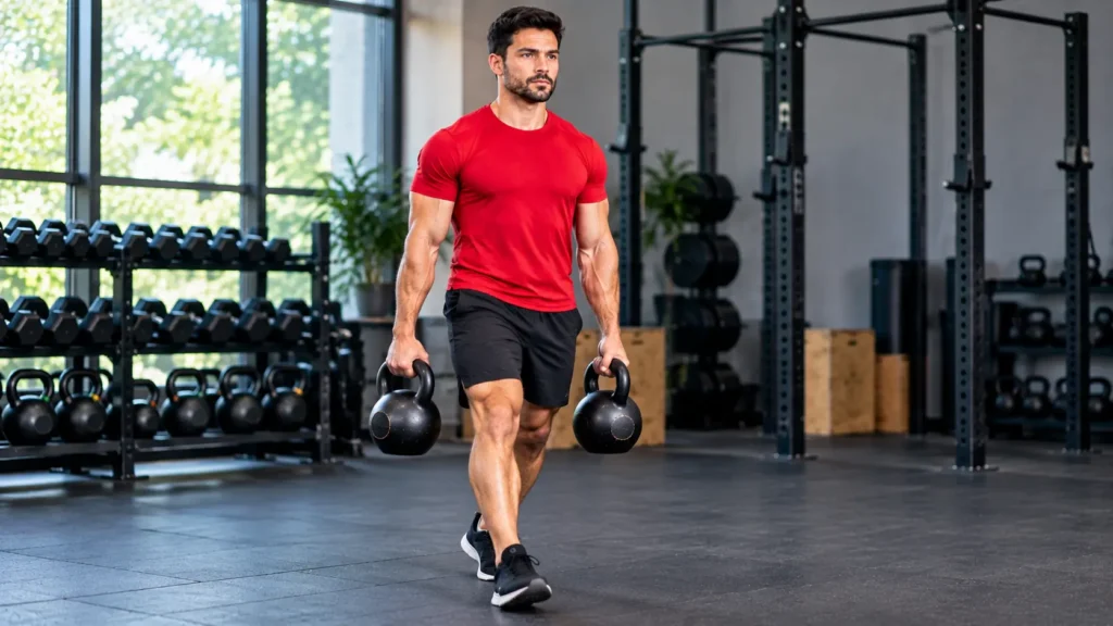 Kettlebell Farmer Carries